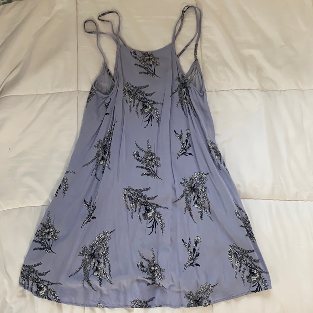 purple with flowers sun dress!